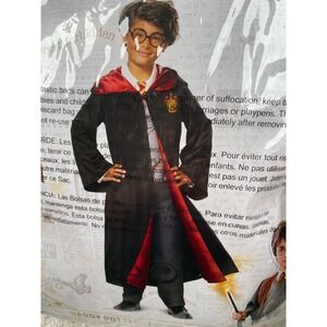 Wizarding World Harry Potter Costume Kids Size Large 10-12 Robe Jumpsuit‎
